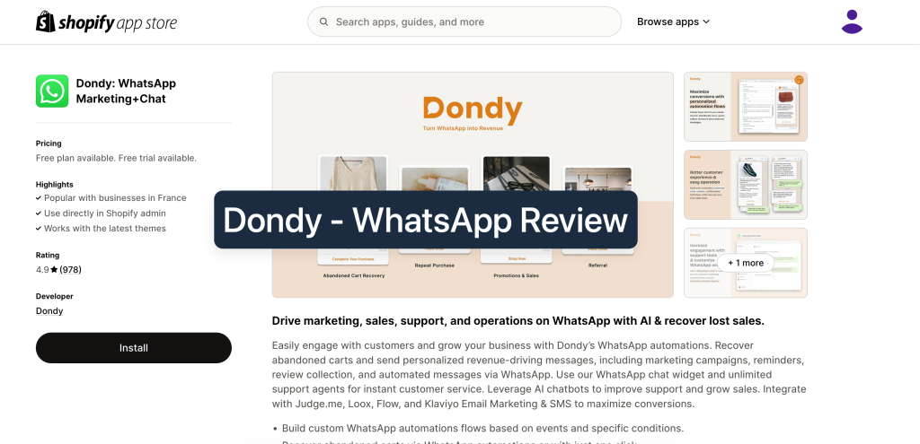 dondy review